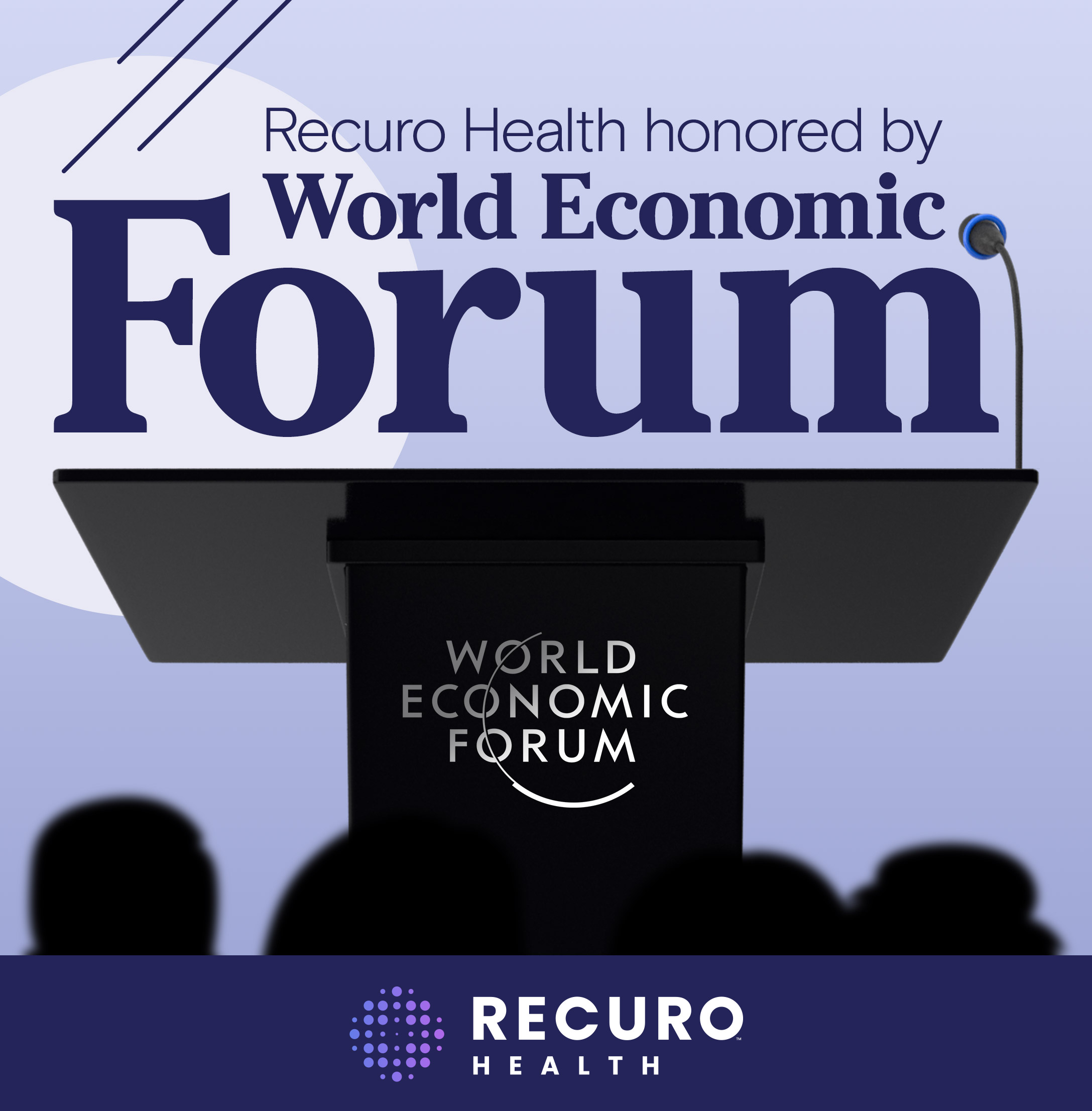 Recuro Health premiada como pionera tecnológica por el Foro Económico Mundial