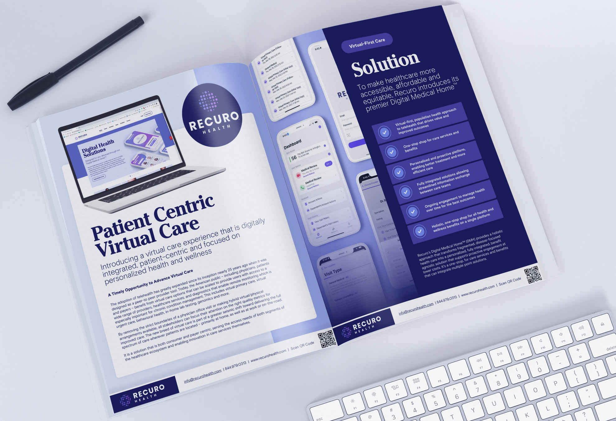 Libro Blanco Recuro: Atención virtual centrada en el paciente con el hogar médico digital  